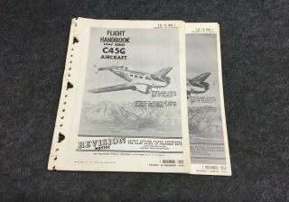 C45g Aircraft Flight Handbook 1952 With Later Changes,