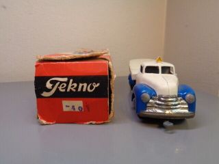 TEKNO 740 VINTAGE 1950 ' S DODGE MILK DELIVERY TRUCK SMØR MÆLK VERY RARE VG 5