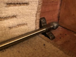 795mm Brass Stair Rods.  X12.  Fit Carpet Width 700mm.