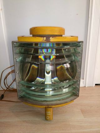 Vintage American Gas Accumilator Co.  Military Wwii Portable Lighthouse.