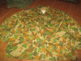 M65 Australia Army Air Force Camo Field Jacket/liner,  Very Good