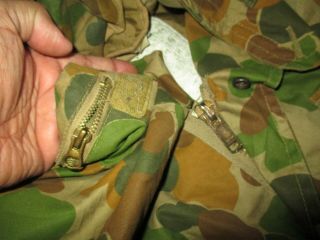 M65 AUSTRALIA ARMY AIR FORCE CAMO FIELD JACKET/LINER,  Very Good 4