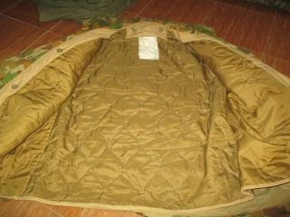 M65 AUSTRALIA ARMY AIR FORCE CAMO FIELD JACKET/LINER,  Very Good 6