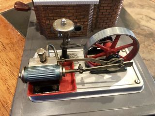 Vtg Wilesco Dampfmaschine Model D - 10 Toy Steam Engine Fine Cond.  Great 3