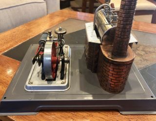 Vtg Wilesco Dampfmaschine Model D - 10 Toy Steam Engine Fine Cond.  Great 7
