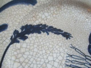 Dedham Pottery Arts & Crafts Period Lobster w/ Seaweed 8.  5 
