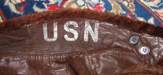 M - 422A G - 1 WW2 USN leather flight jacket gordon & ferguson ultra rare size 46 8