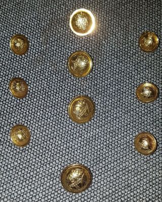 Sons Of Confederate Veterans Blazer Button Set