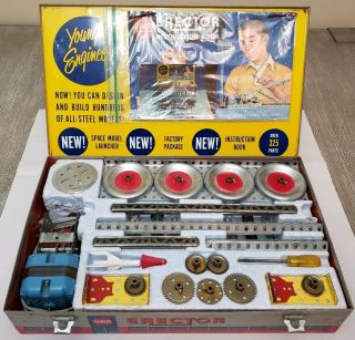 Vintage Gilbert Erector Set 10053 Space Model Launcher Collector Grade