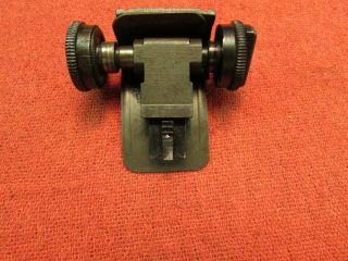 M1 Garand Winchester WRA WW2 Complete Rear Sight Assembly 6