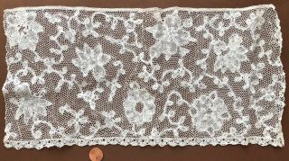 Milanese Or Flemish - Probably 17th C.  Handmade Bobbin Lace Study Piece