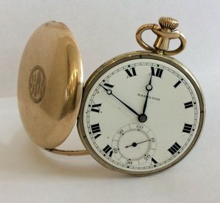 Antique Hamilton Pocket Watch - Lancaster,  Pa - 17j - 14k Gold Filled Case