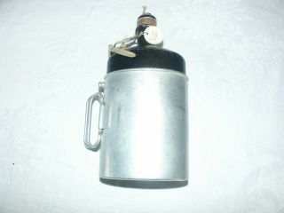 Vintage Swiss Military M 32 Water Bottle,  canteen and cup Marked SIGG 83 2