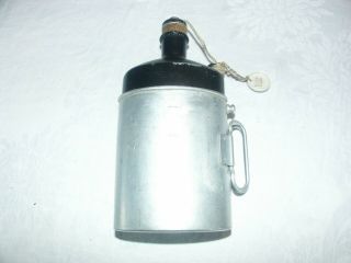 Vintage Swiss Military M 32 Water Bottle,  canteen and cup Marked SIGG 83 4