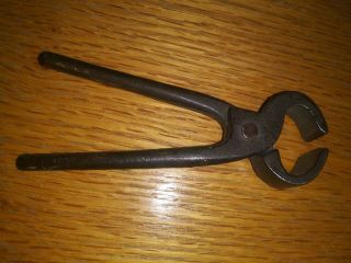 Revolutionary Civil War 18th Century Forged Iron Bullet Mold Sprue Cutters
