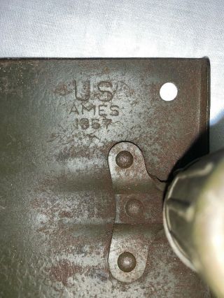 AMES Vietnam War M1951 Entrenching Shovel Pick Cover 1967 Vintage 02 4
