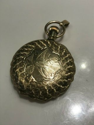 Antique 19th Century American Waltham Gold Filled Hunter Pocket Watch