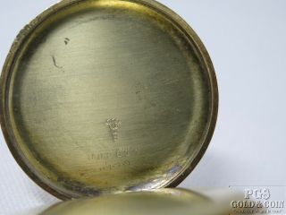 Vintage 1930 ' s Hamilton 14k Gold Filled Pocket Watch 17 Jewel - 14429 7