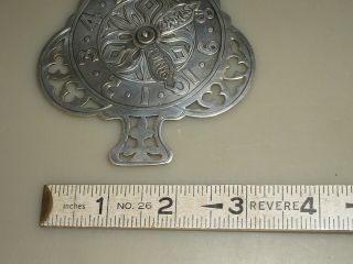 Unusual Antique Sterling Silver Games & Points Counter,  RARE 4