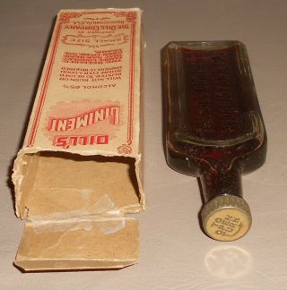 c1926 Antique Quack Medical Bottle Box Dill ' s Liniment Alcohol 65 Norristown PA 5