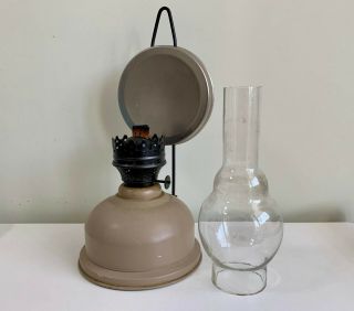 Rare Vintage Retro Light Gas Lamp Kerosene Lantern Ussr Soviet Pre - Ww2 Design