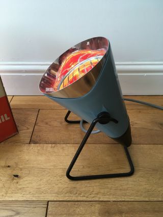 1960s Vintage Retro Philips Infraphil Health Lamp Concentrated Beam KL7500 Boxed 4