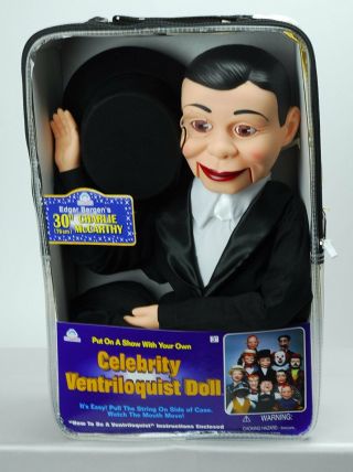 Charlie Mccarthy Ventriloquist Doll Dummy Most Famous Celebrity Radio Puppet