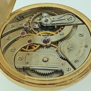 Patek Philippe & Cie Solid 18K Gold Pocket Watch Circa 1910 4