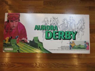 Aurora Derby Nos Don Adams Horse Race Game 1972