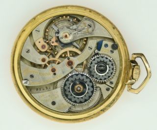 Hamilton Pocket Watch 12S 23J Grade 920 S/N 1881632 Gold Filled Case 80240 5