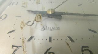 Vintage Sessions Electric Wall Clock - CAT.  No.  7 - TK - 64 3