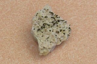 Small Specimen Of Chalcopyrite On Dolomite From Tri - State Dist,  Ex.  Boodle Lane