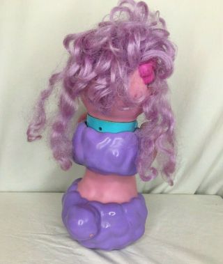 Vtg Hasbro 1991 Pink Purple Shampoodle Poodle Puppy Dog Toy 12 