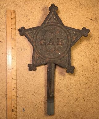 Vintage Gar (grand Army Of The Republic) Marker