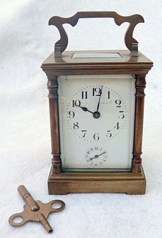 J.  E.  Caldwell French Carriage Clock 1890 