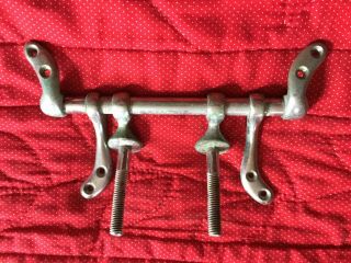 Antique Vintage Hardware Metal Hinge Set For Toilet Seat