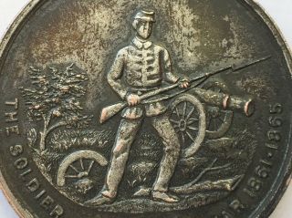 Soldier of the Civil War medal 1861 - 1865 badge order PENN State Anthony Wayne 7