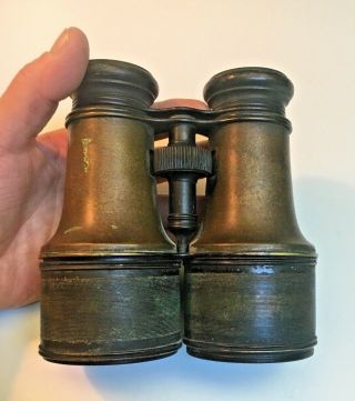 Antique LEMAIRE FAB.  Paris France French binoculars 2