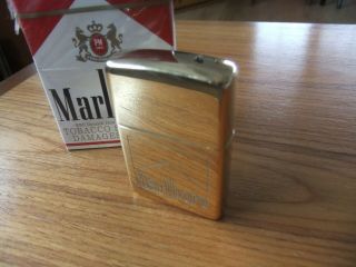 June 1997 Marlboro Brass Zippo Lighter PROMOTION ONLY 3