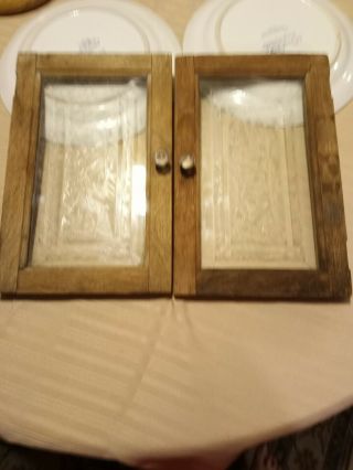 Antique Set Of Doors For A Hoosier Cabinet