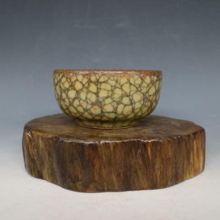 Chinese Old Ge Kiln Crackle Glaze Porcelain Bowl