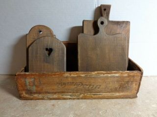 Wooden William Penn Box With Mini Wooden Cutting Boards