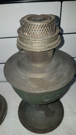 Vintage Brass? Copper? Paraffin Oil Lamps. 5