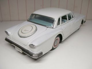 8” Bandai Japan tin friction 1961 Plymouth Valiant EXC, 2