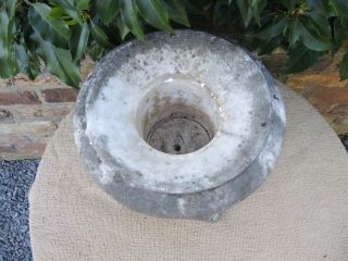 Small Antique Marble Stone Garden Urn 30 cm high (474) 5