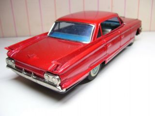 8” long Bandai Japan tin friction 1962 Cadillac EXC, 2