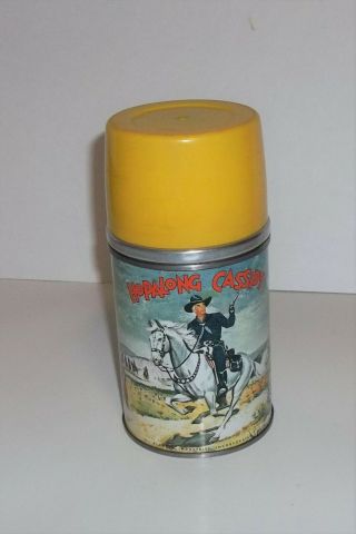 1954 Hopalong Cassidy Thermos For Lunchbox By Aladdin