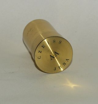 Empty Objective Lens Canister For Brass Microscope - 
