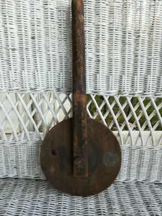 Primitive Antique Wooden Hand Tool