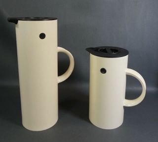 Mid - Century Modern Thermal Coffee Carafe Erik Magnussen Penguins Thermos Pitcher 2